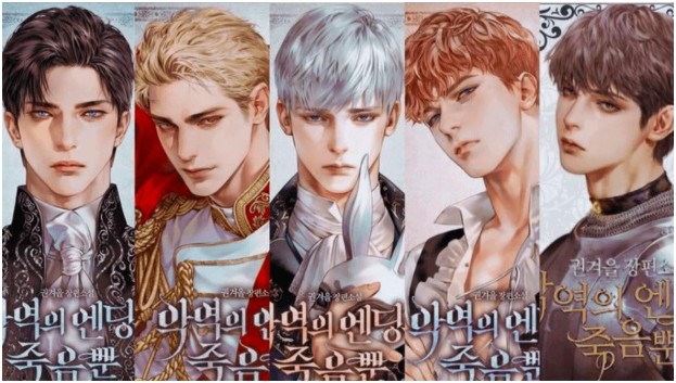 characters in Death Is the Only Ending for the Villainess